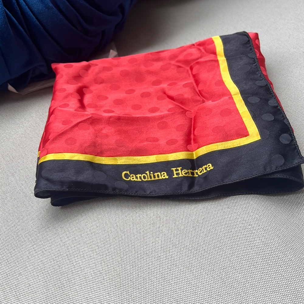 Carolina Herrera Vintage Scarf